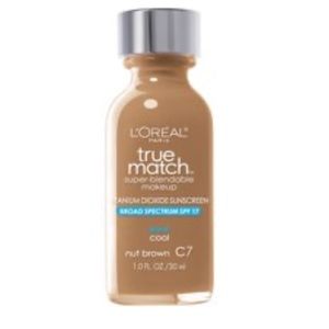 L’Oréal true match foundation. Nut brown